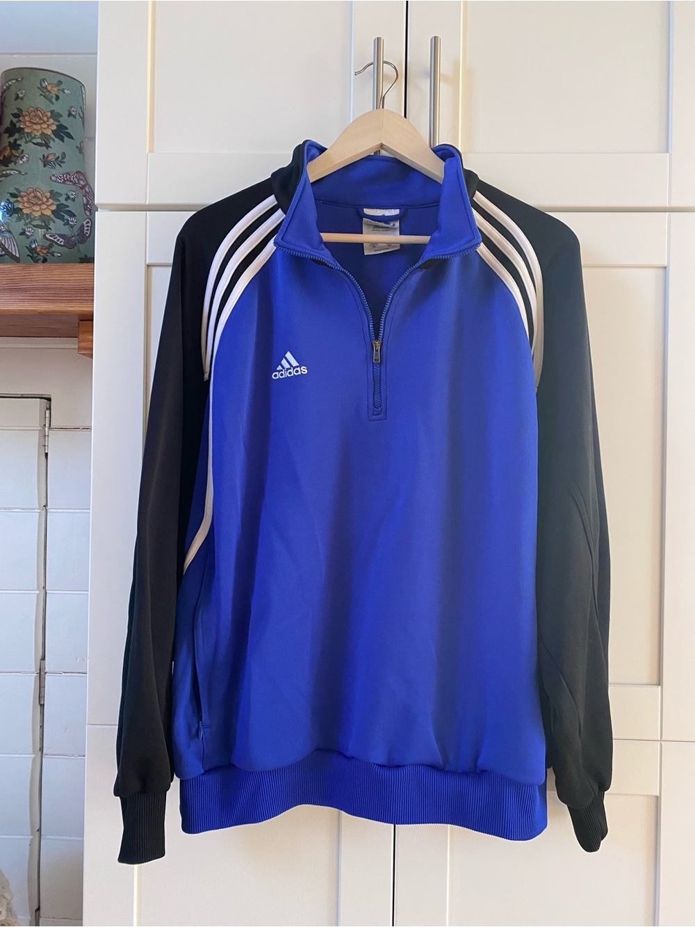 Adidas Early 2000’s Quarter Zip Track Jacket